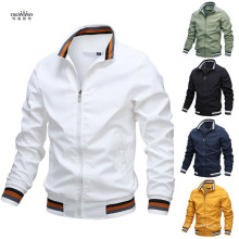 Custom Wholesale Men′s Casual Sport Blank Thin Outdoor Casual Jacket with Zipper